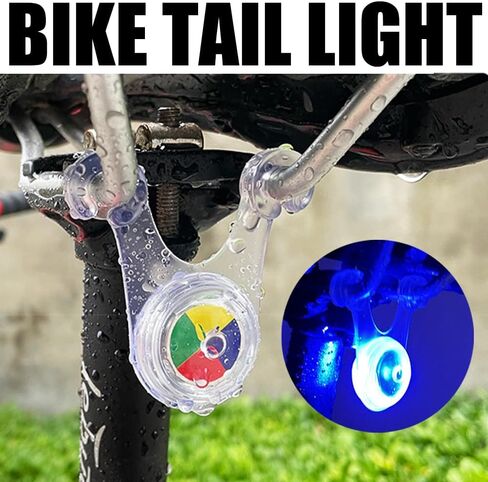 Camping Light for Tent - 12Pcs Compact Lights for Tent Cord , Multipurpose Lights for Bike (Rainbow Color) in Saudi Arabia