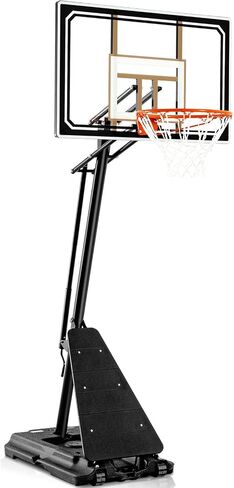 BACKYARD BLITZ Basketball Hoop,5.3-7.3FT &8-10FT Adjustable Basketball Hoop Outdoor,44in&48in Backboard Portable Basketball Goal in Kuwait