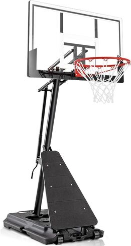 BACKYARD BLITZ Basketball Hoop,5.3-7.3FT &8-10FT Adjustable Basketball Hoop Outdoor,44in&48in Backboard Portable Basketball Goal in Kuwait