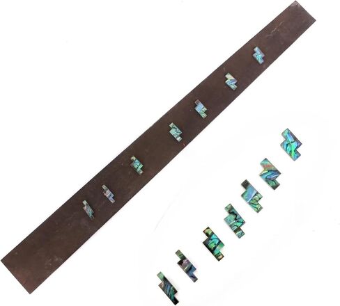 Guitar Fretboard Markers Inlay,DIY Fretboard Inlay for Electric Guitar,Pearl shell(White Shark Fin) in Saudi Arabia