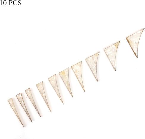 Guitar Fretboard Markers Inlay,DIY Fretboard Inlay for Electric Guitar,Pearl shell(White Shark Fin) in Saudi Arabia