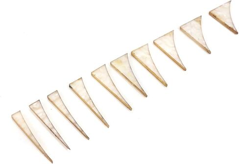 Guitar Fretboard Markers Inlay,DIY Fretboard Inlay for Electric Guitar,Pearl shell(White Shark Fin) in Saudi Arabia