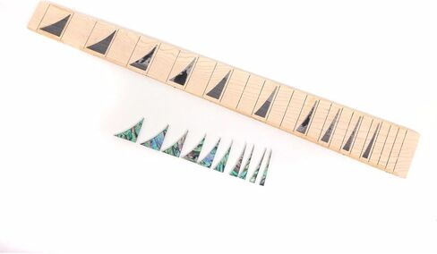 Guitar Fretboard Markers Inlay,DIY Fretboard Inlay for Electric Guitar,Pearl shell(White Shark Fin) in Saudi Arabia