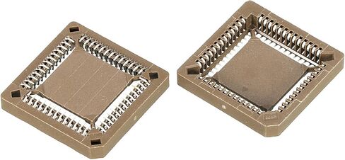 PLCC52P IC مقبس 52Pin 1.26mm Pitch SMT أجهزة مثبتة على السطح للوحة PCB حزمة من 2 in Kuwait