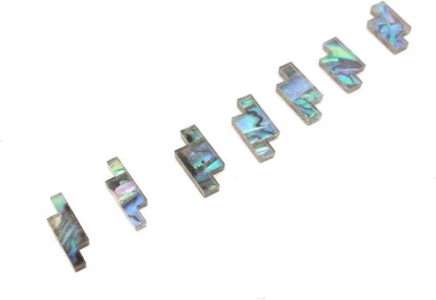 Guitar Fretboard Markers Inlay,DIY Fretboard Inlay for Electric Guitar,Pearl shell(White Shark Fin) in Saudi Arabia
