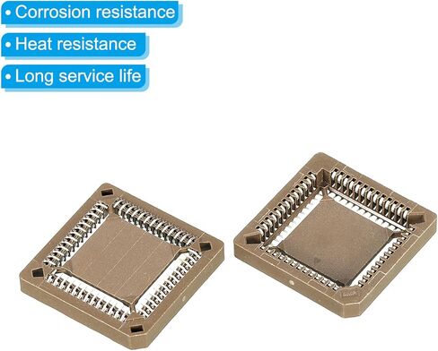 PLCC52P IC مقبس 52Pin 1.26mm Pitch SMT أجهزة مثبتة على السطح للوحة PCB حزمة من 2 in Kuwait