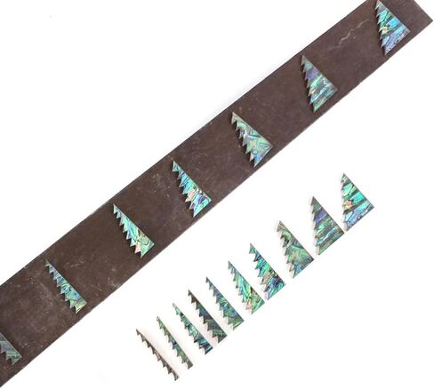 Guitar Fretboard Markers Inlay,DIY Fretboard Inlay for Electric Guitar,Pearl shell(White Shark Fin) in Saudi Arabia
