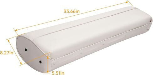 WUTIST 8WD156-R-B Replacement Seat Backrest Back Cushion Compatible with 8WD156 Series 70 Quart Offshore Swingback Cooler Seat for Fishing, Pontoon Boat, Yacht White Plastic in Kuwait