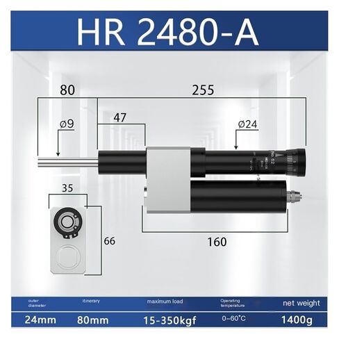 مثبت السرعة الهيدروليكي من نوع إرجاع الهواء المثبط HR2480A in Kuwait
