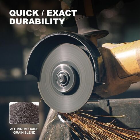 HAUTMEC 20 Pack Cut Off Wheels 5" x .04" x 7/8", Metal Cutting Discs for Angle Grinder, Ultra-Thin Aluminum Oxide Abrasive Cut-Off Wheel for Steel, Stainless Steel & Metal, MPA Certified (HT0432) in Kuwait