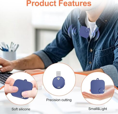 غطاء حافظة لجهاز تسجيل الصوت Anker Soundcore Work، غطاء حماية من السيليكون الناعم KONXISA مع حبل، غطاء واقٍ خفيف الوزن ومقاوم للسقوط، أزرق in Kuwait