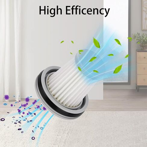 9 عبوات بديلة لفلتر الفراغ من أجل Fanttik Slim V8 Apex، Slim V9 Mix، Slim V10 Mix، Slim V10 Apex مكنسة كهربائية للسيارة اللاسلكية، 9 مرشحات قابلة للغسل، 1 فرشاة تنظيف in Kuwait