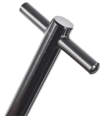 JEGS Valve Cover T-Bar Wing Nuts | Black | 4 Per Package | Aluminum | 1.375 Thread Length | Tall Design Measures 4-5/8in. Length | 1/4in.-20 Thread Size in Kuwait