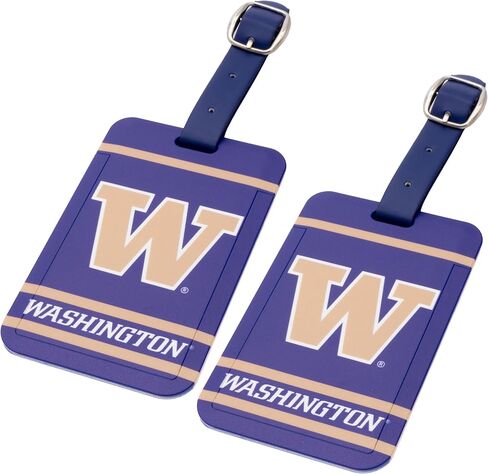 Team Golf/Parrot Paddles NCAA Washington Two Piece Set Bag Tag in Kuwait