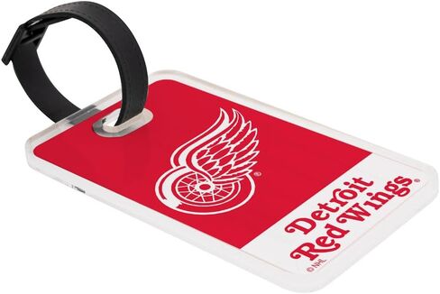 Desert Cactus Detroit Red Wings Luggage Tag – Official NHL National Hockey League Travel ID Label for Suitcases, Bags, and Carry-Ons (Acrylic Luggage Tag A) in Kuwait