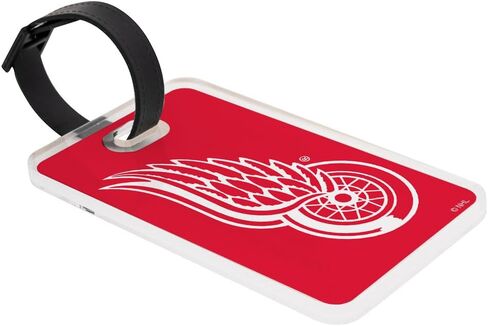 Desert Cactus Detroit Red Wings Luggage Tag – Official NHL National Hockey League Travel ID Label for Suitcases, Bags, and Carry-Ons (Acrylic Luggage Tag A) in Kuwait