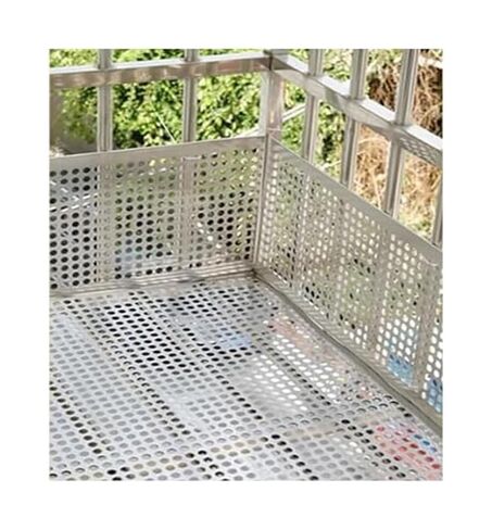 Expanded Metal Mesh, 304 Stainless Steel Mesh with 8mm Holes, Silver Ventilation Security Mesh, Ideal for Home Decoration, Industrial Ventilation & Security Protection(30x430cm) in Kuwait