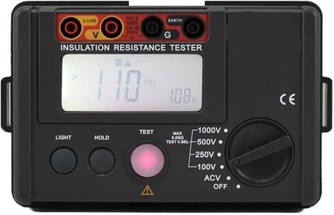 UT501A Digital Resistance Tester AC 30 600V Earth Ground Resistance Voltage Measure in Kuwait