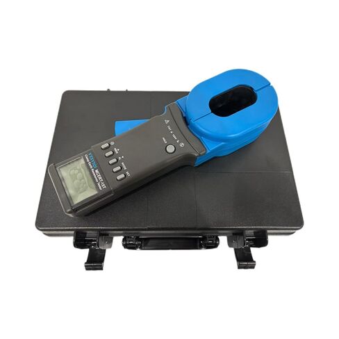 Digital Clamp Ground Resistance Tester Earth Resistance Tester with Current Range 0.000mA~40.0A Data Storage 999 Groups Resistance Measurement Range 0.010Ω~1500Ω Clamp Jaw Size 65mm×32mm in Kuwait
