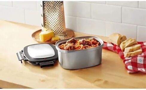 33 oz Insulated 2-Piece Stainless Steel Lunch Box Food Storage Container with Lid in Kuwait