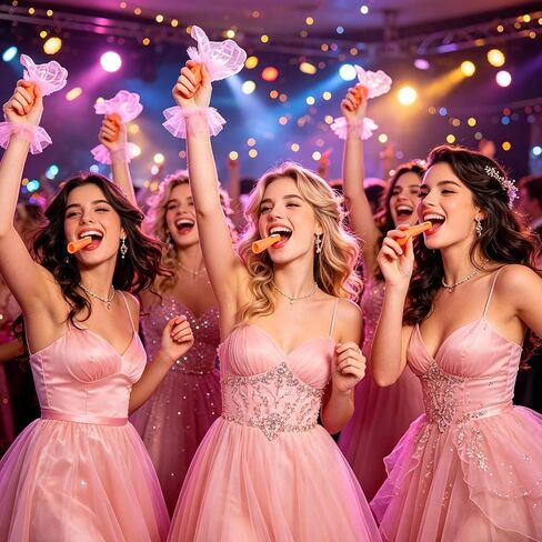 10Pcs Bachelorette Party Whistles, Fun Loud Hen Night Party Whistles Decorations, Perfect for Ladies Night Out, Bridal Shower, Bachelorette Party Favors and Girls Gathering in Kuwait