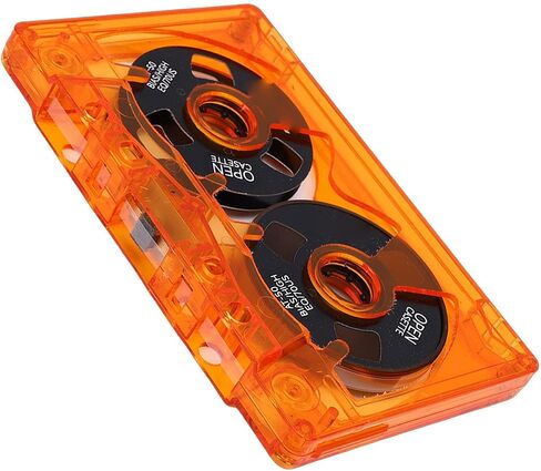 Type I AT 50 Double Sided Metal Cassette Tape 50 Minute Recording Transparent Case Included Labeling Paper Analog Recording Compatible with Vintage Tape Decks in Kuwait