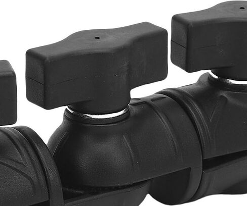 Double Socket Arm for 1 Inch Ball Components Robust Nylon Black for Cars Motorcycles Engineering Equipment in Kuwait