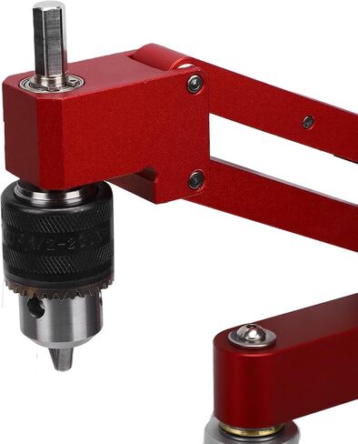 Haofy Tapping Arm Tapping Support Arm Bracket Cantilever Heavy Duty Aluminum Alloy Adjustable Rotating Locking Bracket with Sturdy Metal Frame and 1.5-10mm Chuck for Hand in Kuwait