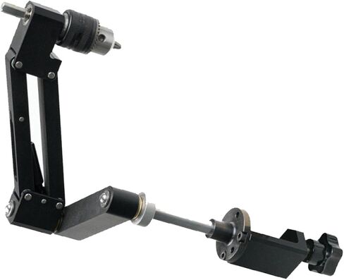 Aluminum Alloy Tapping Support Bracket, Vertical Horizontal Dual Purpose Tapping Machine Stand, Portable Handheld Hardware Tool for Screwdriver and Wrench Operation in Kuwait