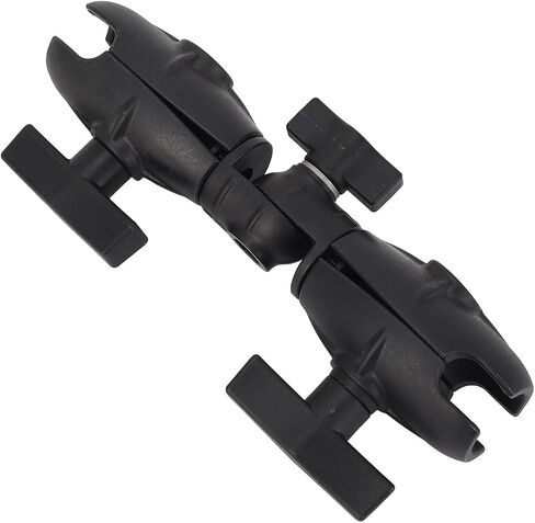 Generic High Load Capacity Double Socket Arm 8.1 Inches Ratchet Arm with Excellent Compatibility for C Size 1.5in Ball Components Nylon in Kuwait