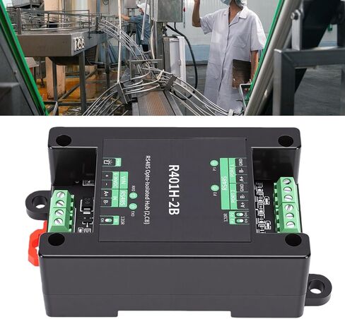 محور GOWENIC RS485 Opto المعزول، كتلة طرفية صناعية ذات 4 منافذ مع عزل الطاقة وحماية 15 كيلو فولت من ESD، من أجل Modbus ونقل ثنائي الاتجاه in Kuwait