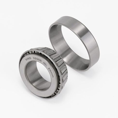 XIKE 2 Pcs 32005 Tapered Roller Bearings 25x47x15mm Cone and Cup Set, Fits DIY/ATV/Auto/Truck/Trailer Wheels, Transmission＆Engine, Industry/Engineering/Agriculture/Garden Machinery and Reducer. in Kuwait