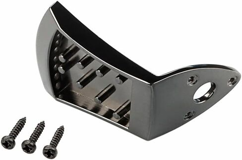 Zinc Alloy Triple-cornered Mandolin Tailpiece with 3Pcs Screws in Kuwait