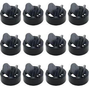 12PCS Spice Bottle Replacement Lids 1-5/8 Inch Caliber Seasoning Bottle Lid Pour And Shaker Dual Use Fits 4 Ounce Round Jars Butterfly Dual Opening Design For Pepper Chili Cumin Sesame in Kuwait