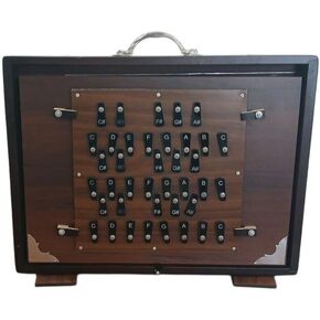 Large 39 Keys Shruti Box, 3 Set Reeds, Key, C To C, First-Second-Third Octaves, Pure Sanmica Tuned and 440Hz in Saudi Arabia