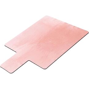 Pilates Reformer Mat, 39.4 x 24 in Foldable, Pink Velvet, Non-Slip Pilates Mat with Silicone Bottom, Sweat-Absorbent, Keep Clean, Portable for Home Gym in Saudi Arabia