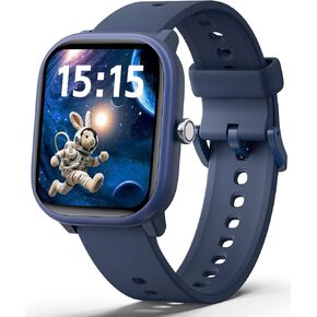 Kids Smart Watch for Boys Girls, Fitness Tracker with Heart Rate Sleep Monitor, 1.83" Touchscreen with 12 Puzzle Games, Waterproof Activity Tracker Pedometer for Android iPhone in Kuwait