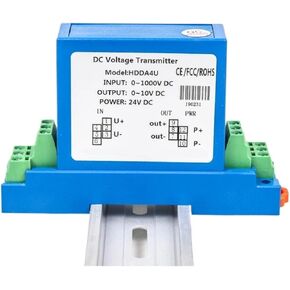Pressure transducer DC Voltage Transducer 4-20mA rs485 Converter 0-10V/50V/100V/300V/500V/1000V Input DC12V 24V Power Analog Sign-al(DC 0-20mA,DC 0-1500V INPUT-DC24V) in Saudi Arabia