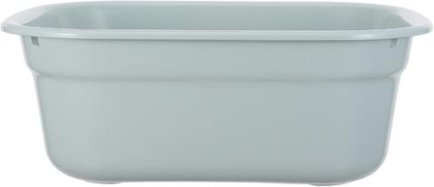 Operitacx Rectangular Dishpan Wash Tub: Plastic Wash Basin for Washing Limbs and Carrying Liquid - Face Cleansing Bowl for Hospitals, Nursing Homes Blue in Saudi Arabia