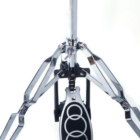 Professional Hi-Hat Cymbal Stand with Pedal, Heavy Duty Double Braced Hi Hat Stand, Height Adjustable 29.5"-43.3" Drum Hi-Hat Stand for 14" Cymbal (Cymbal Not Included) in Kuwait