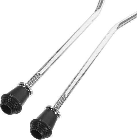 Kisangel 2Pcs Metal Tom Drum Holder Stand with Bass Drum Legs Bracket Percussion Instrument Mount Accessory for Set Performance and Display in Kuwait