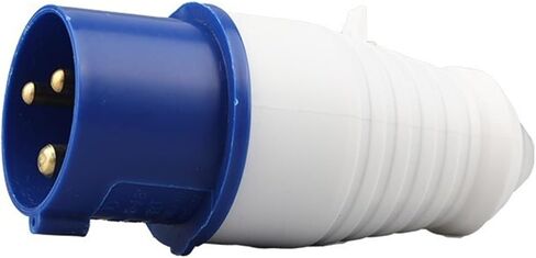 023 Three-core 32A Plug Industrial Aviation Non-Explosion-Proof Socket Connector Three-Phase Waterproof Construction site Docking(Three core 32A Plug Solid) in Kuwait