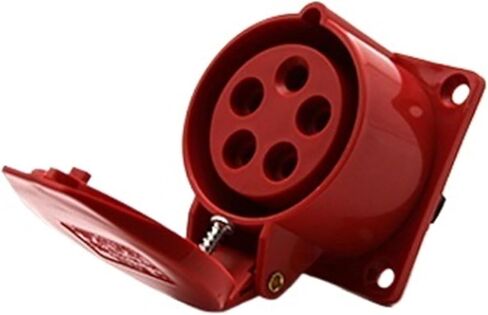 3-pin 4-pin 5-Hole Waterproof Aviation Plug 16A32A Non-Explosion-Proof Socket Industrial Fast Male and Female Docking(5 Pin 32a Connector Socket Sf225) in Kuwait