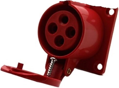 3-pin 4-pin 5-Hole Waterproof Aviation Plug 16A32A Non-Explosion-Proof Socket Industrial Fast Male and Female Docking(5 Pin 32a Connector Socket Sf225) in Kuwait