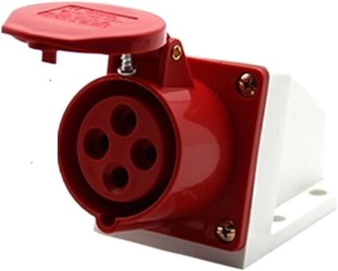 3-pin 4-pin 5-Hole Waterproof Aviation Plug 16A32A Non-Explosion-Proof Socket Industrial Fast Male and Female Docking(5 Pin 32a Connector Socket Sf225) in Kuwait