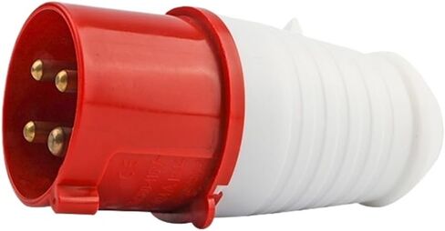 Industrial Aviation Plug Non-Explosion-Proof Socket Connector Three-Phase Waterproof Construction site Docking 3 core 4 5 Holes 16A/32A(Five core 16A Connector) in Kuwait