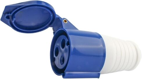 Industrial Aviation Plug Non-Explosion-Proof Socket Connector Three-Phase Waterproof Construction site Docking 3 core 4 5 Holes 16A/32A(Five core 16A Connector) in Kuwait