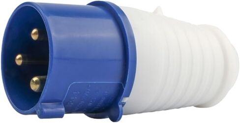 Industrial Aviation Plug Non-Explosion-Proof Socket Connector Three-Phase Waterproof Construction site Docking 3 core 4 5 Holes 16A/32A(Five core 16A Connector) in Kuwait