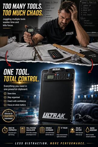 Ultrak 700 الحافظة مع آلة حاسبة وساعة توقيت in Kuwait