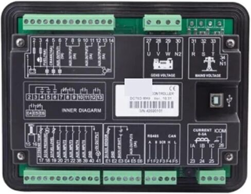 DC70D DC72D DC72DR Generator Set Controller For Gas Oline Genset Parameters 1Pcs(DC72DR) in Saudi Arabia